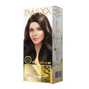 Фарба для волосся MAXX Deluxe 6.0 Темно-русий, 50 мл+50 мл+10 мл