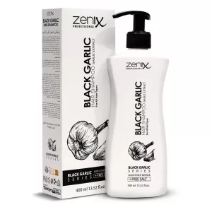 Шампунь з екстрактом чорного часника Zenix, 400 мл