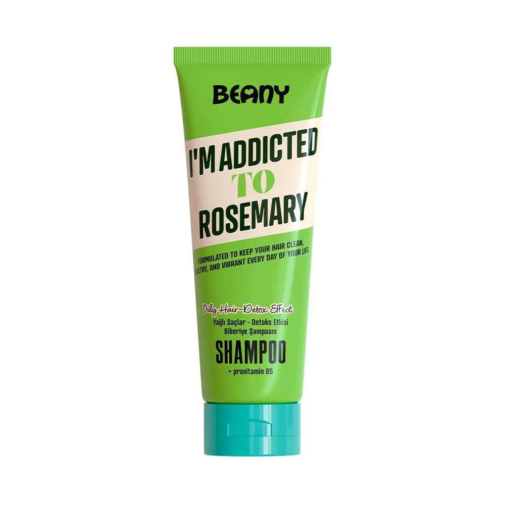 Безсульфатний шампунь для жирного волосся з розмарином Beany, 250 мл
